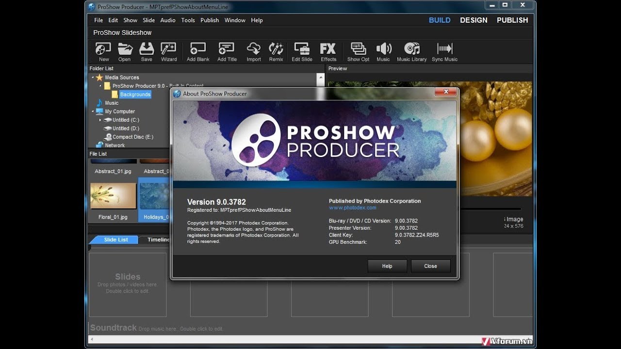Proshow producer 9.0.3797 serial key